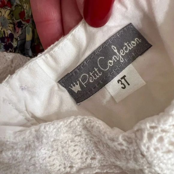 Petit Confection Crochet Top Floral Sundress - Picture 2 of 7